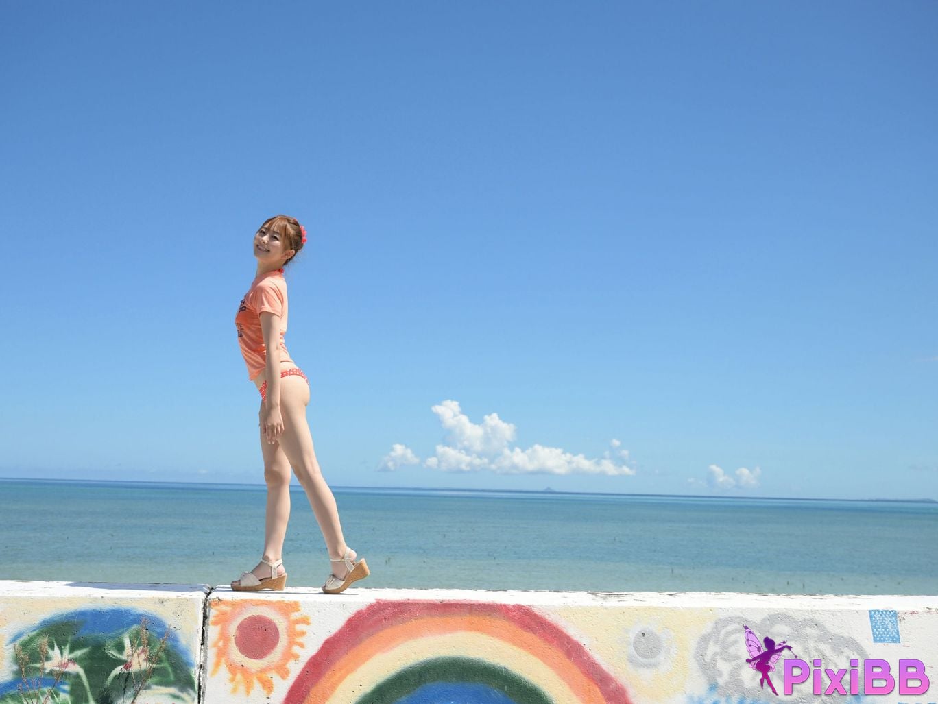 Japanese Idol Hikari Aozora FRIDAY digital photo book forever with you Vol.1 PixiBB.COM 002