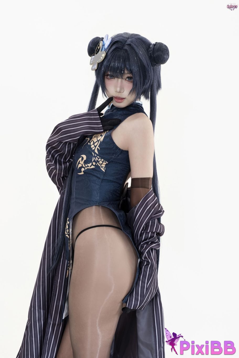 Cosplayer Qiqi be good Azure Files Hizakibara skin PixiBB.COM 016