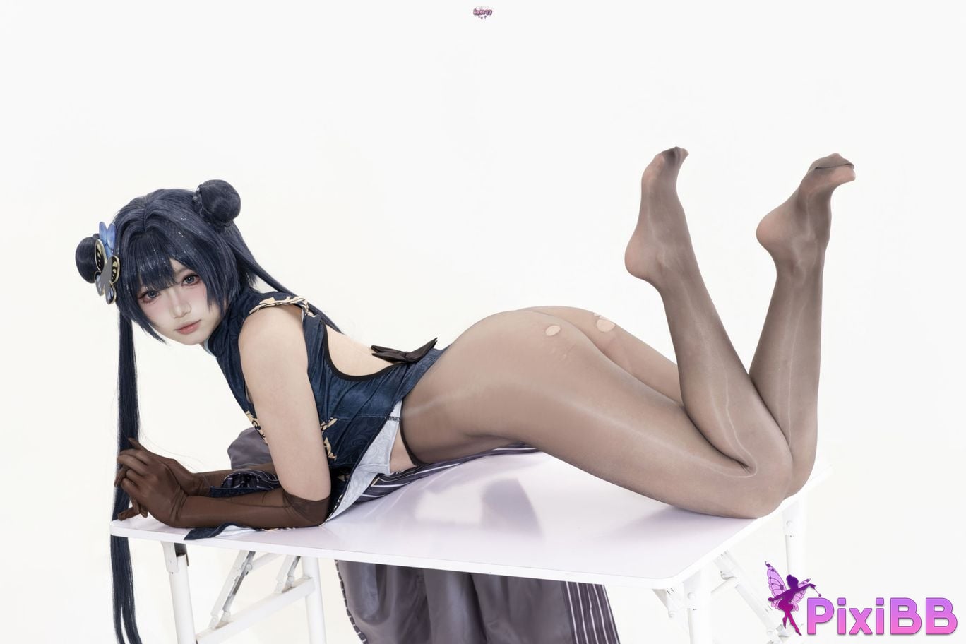 Cosplayer Qiqi be good Azure Files Hizakibara skin PixiBB.COM 084