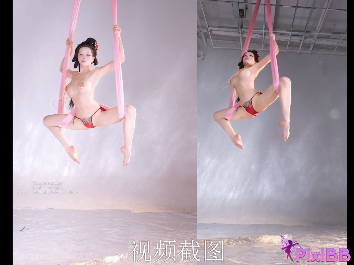 Cosplayer Sticky Dumpling Rabbit 2026 Year 02 monthly works Hurry up golden lotus welcomes spring PixiBB.COM 084