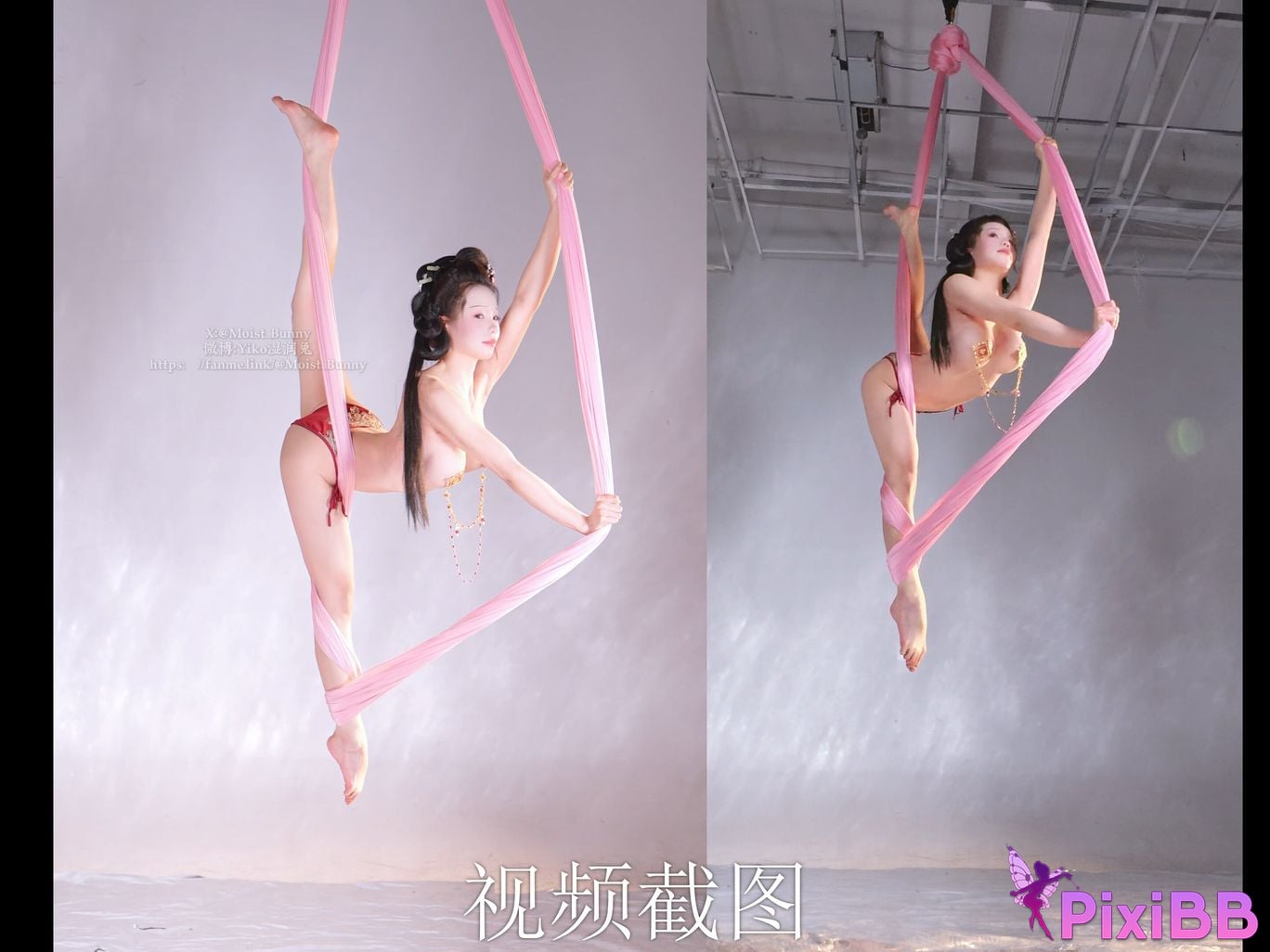 Cosplayer Sticky Dumpling Rabbit 2026 Year 02 monthly works Hurry up golden lotus welcomes spring PixiBB.COM 091