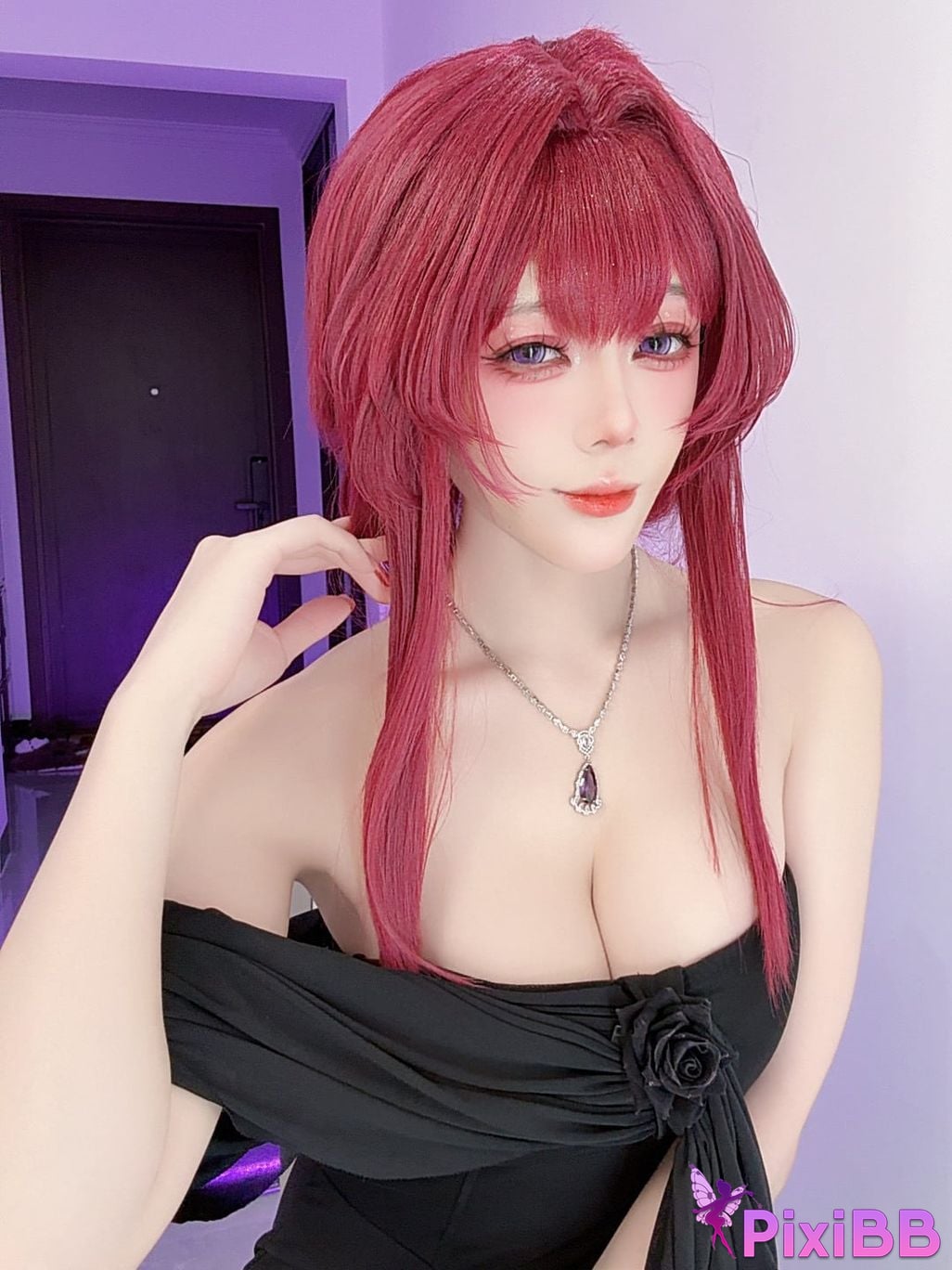 Cosplayer Nine words 2026 Year 02 monthly pass 2 Kafka selfie PixiBB.COM 016