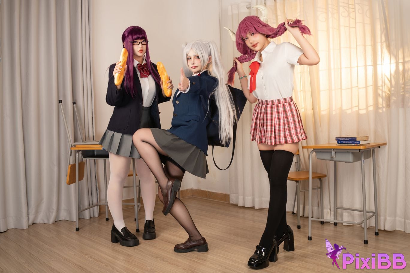 Cosplayer PuyPuy Aura JK JKand Florian and Fearon PixiBB.COM 002