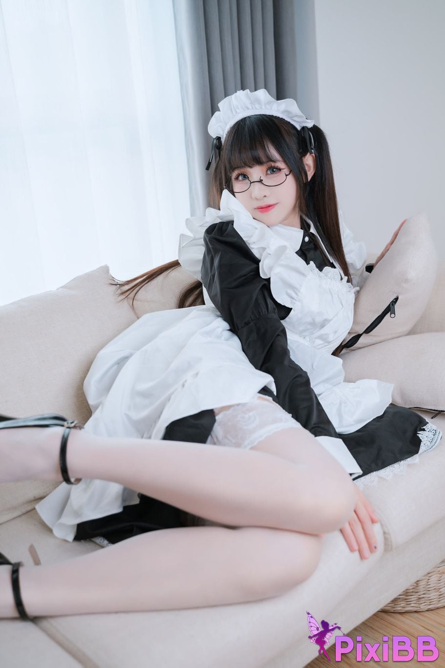 Cosplayer miko Sauce ww Birthday limited maid PixiBB.COM 012