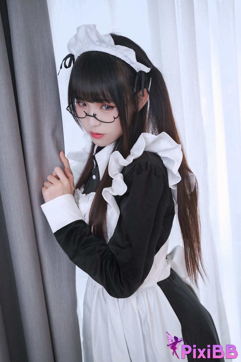 Cosplayer miko Sauce ww Birthday limited maid PixiBB.COM 016