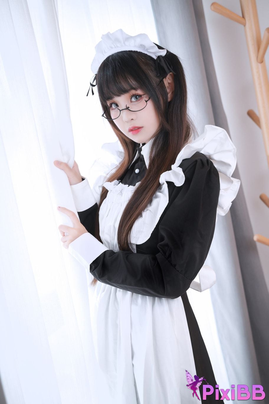 Cosplayer miko Sauce ww Birthday limited maid PixiBB.COM 017