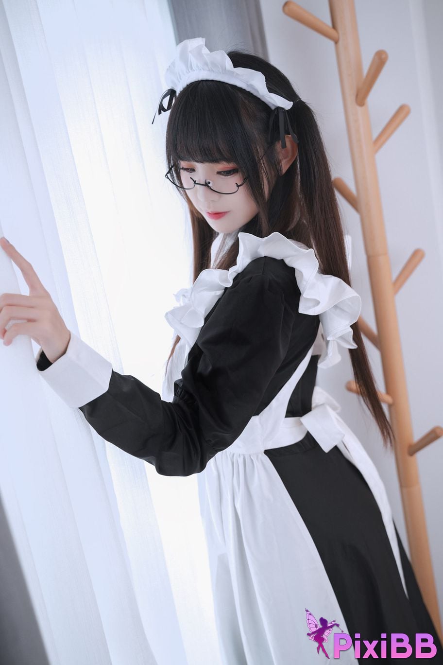 Cosplayer miko Sauce ww Birthday limited maid PixiBB.COM 019