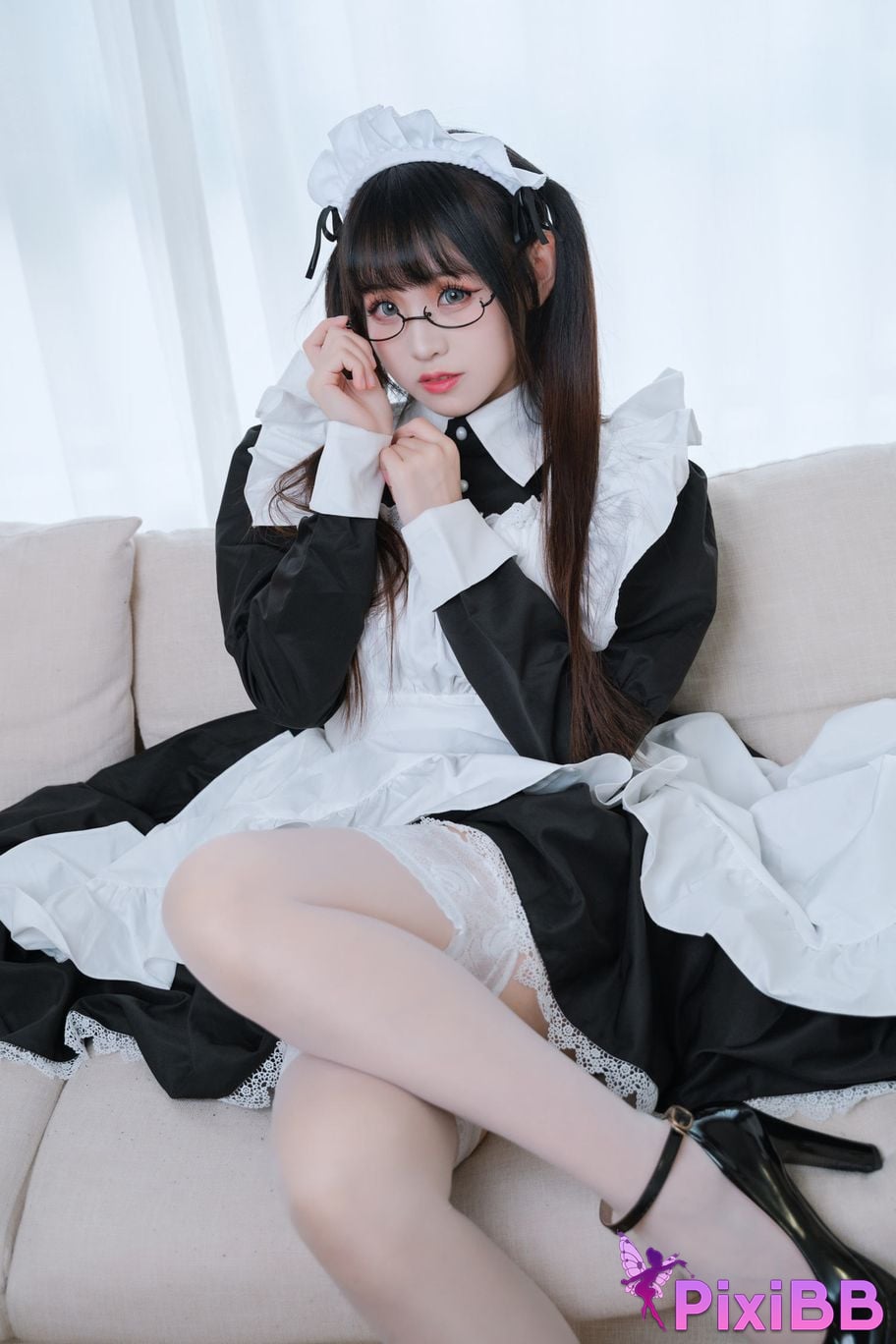 Cosplayer miko Sauce ww Birthday limited maid PixiBB.COM 024