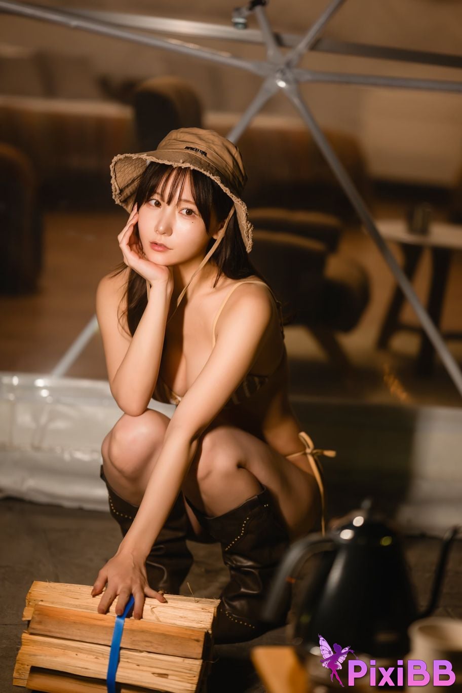 Cosplayer Kenken DL Gura photo book PixiBB.COM 085