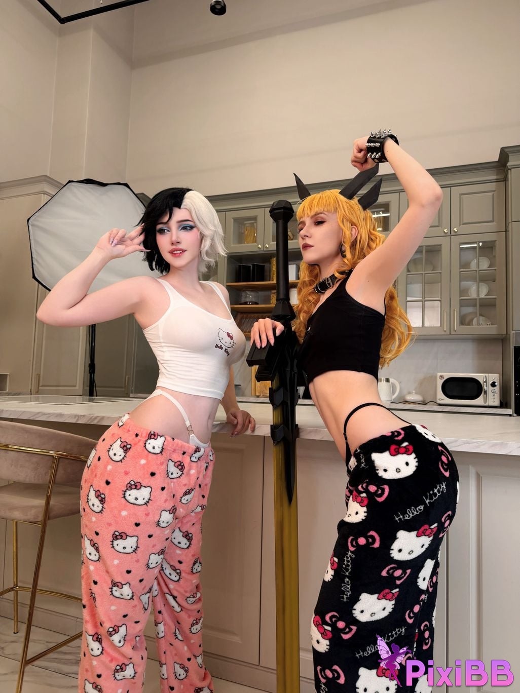 Cosplayer Mik Allenmiakanayuri Ulichan Magik Luna Snow FULL SET PixiBB.COM 036