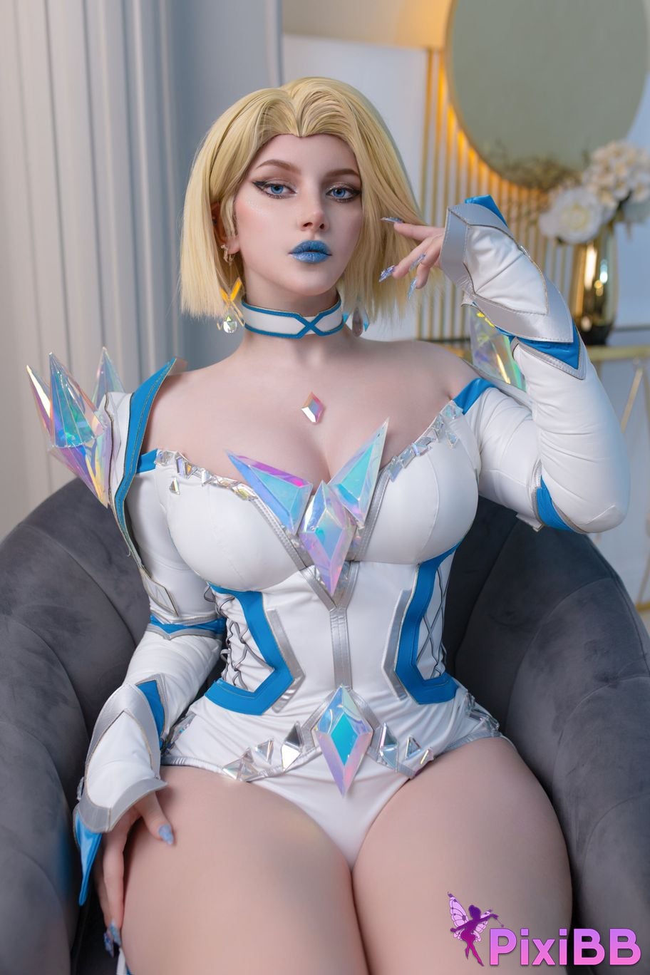 Cosplayer Ulichan Emma Frost PixiBB.COM 042