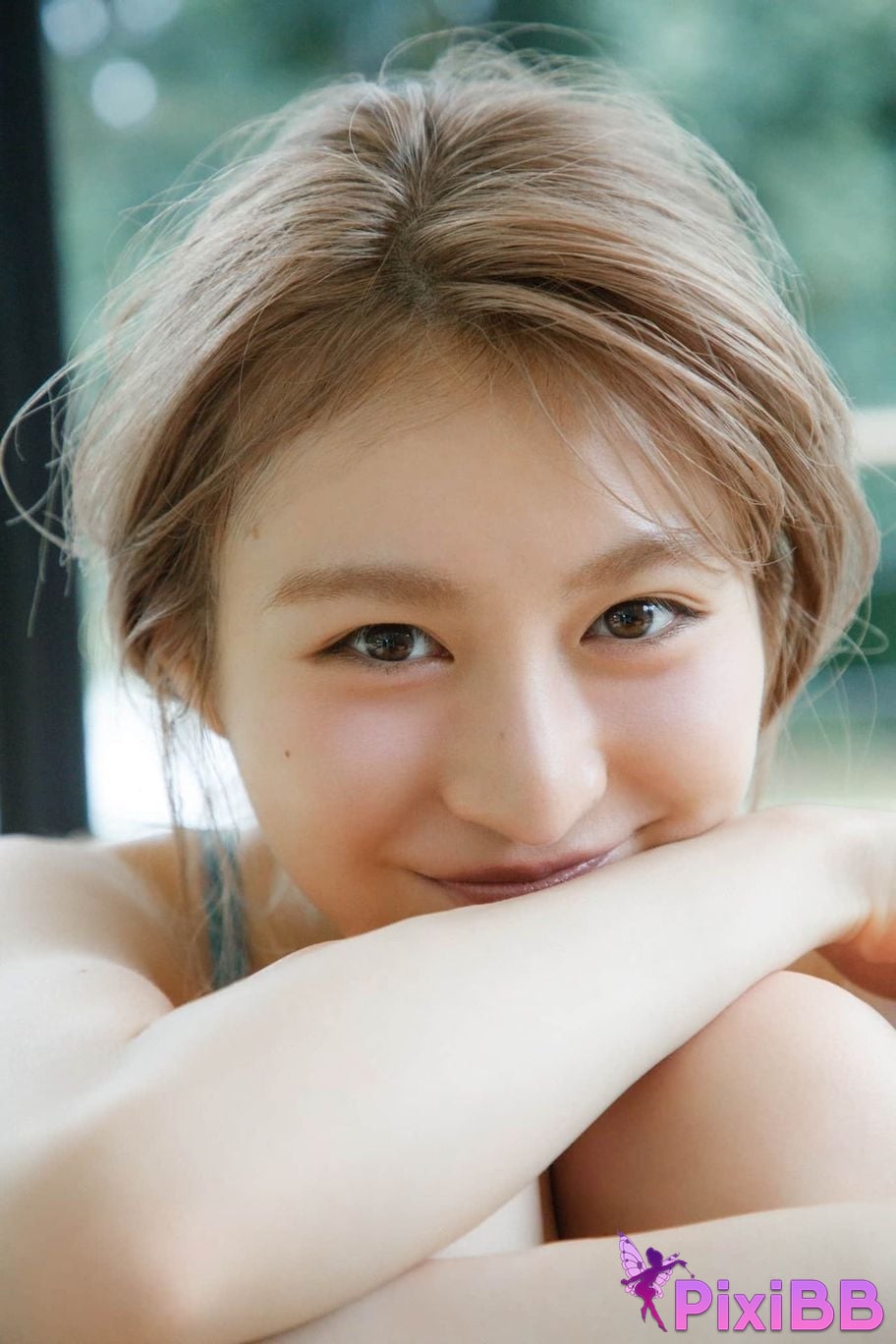 Japanese Idol Nozomi Miyabe FRIDAY digital photo book liberation Beautiful legs of temptation PixiBB.COM 011