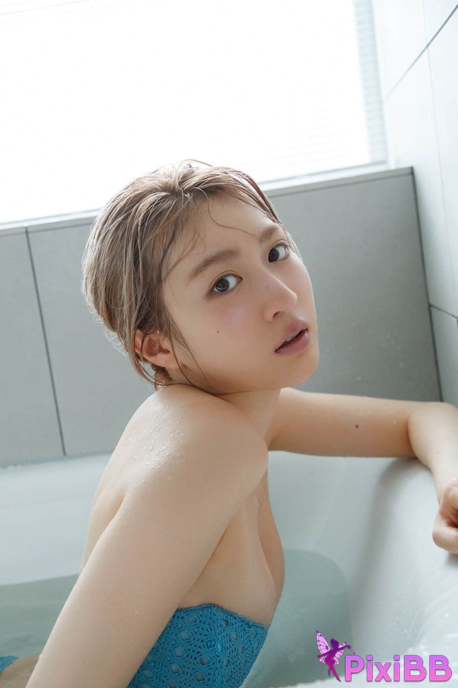 Japanese Idol Nozomi Miyabe FRIDAY digital photo book liberation Beautiful legs of temptation PixiBB.COM 063