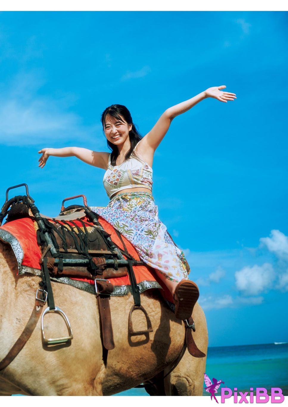 Japanese Idol Rika Fukui Includes bonus cuts only available in the electronic version 1st photo collection Ai no signpost PixiBB.COM 005