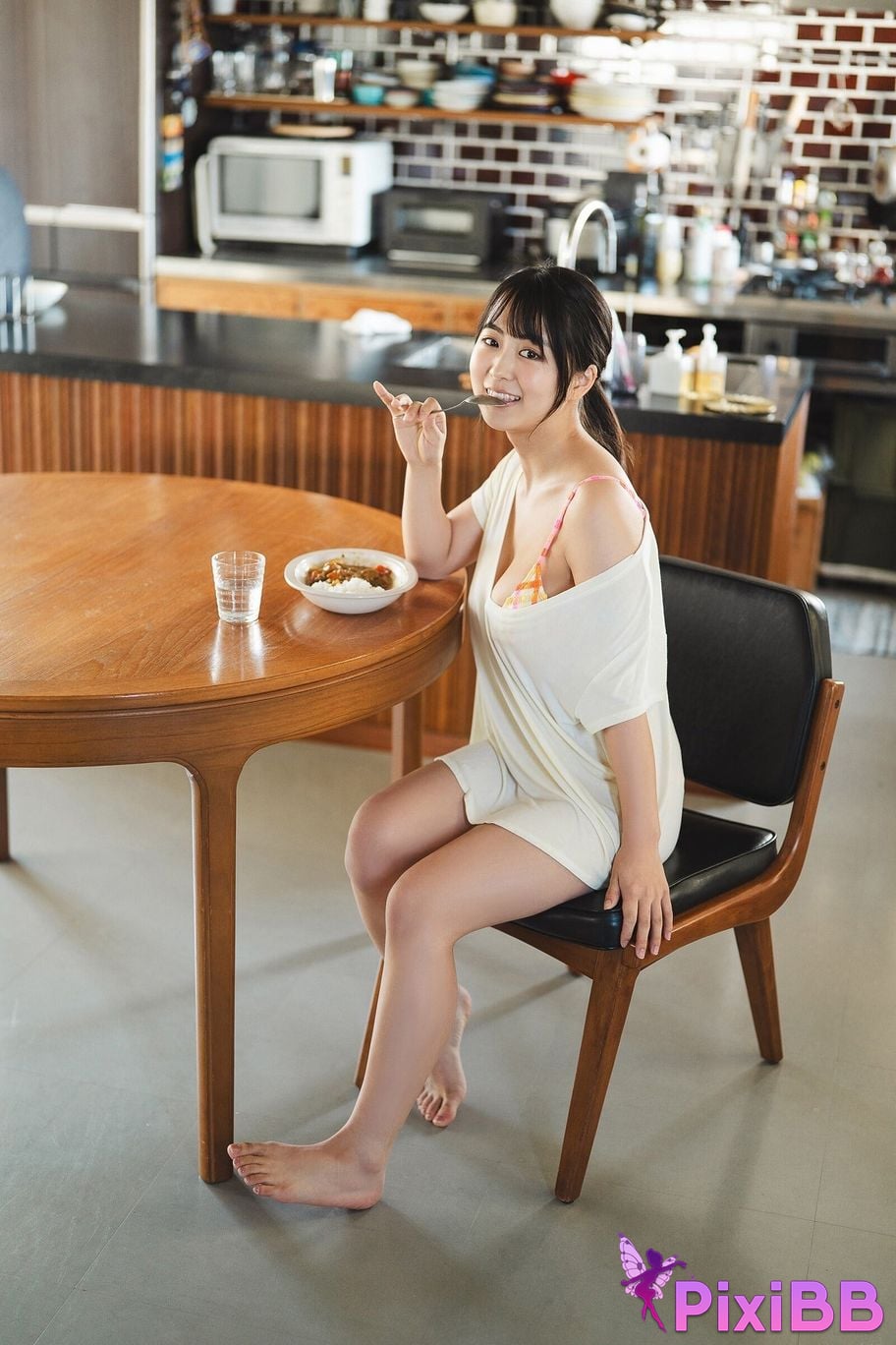 Japanese Idol Rika Fukui cartoon action digital photo collection Perfectly round PixiBB.COM 002