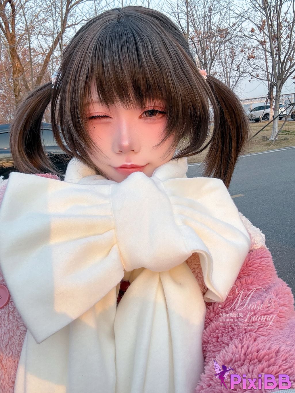 Cosplayer Sticky Dumpling Rabbit 2026 Year 02 monthly works The way back after class PixiBB.COM 002