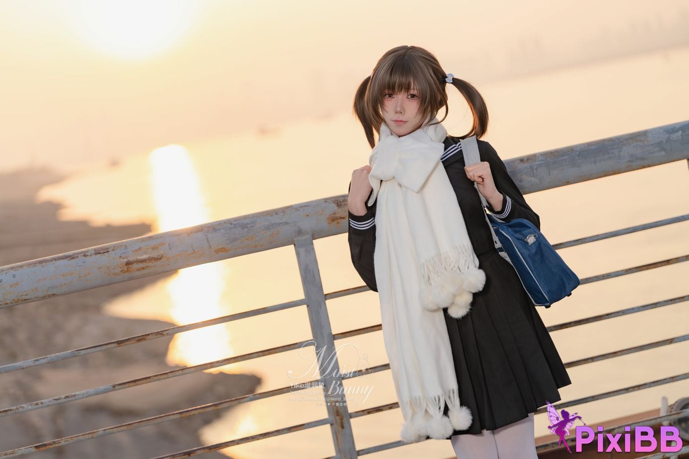 Cosplayer Sticky Dumpling Rabbit 2026 Year 02 monthly works The way back after class PixiBB.COM 045