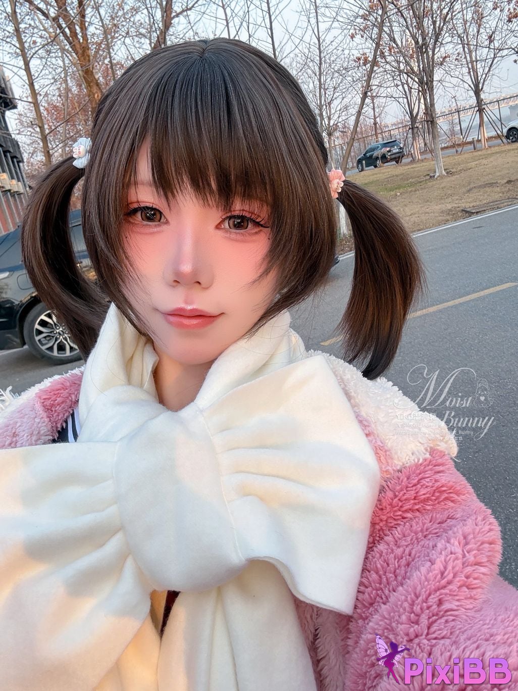 Cosplayer Sticky Dumpling Rabbit 2026 Year 02 monthly works The way back after class PixiBB.COM 121