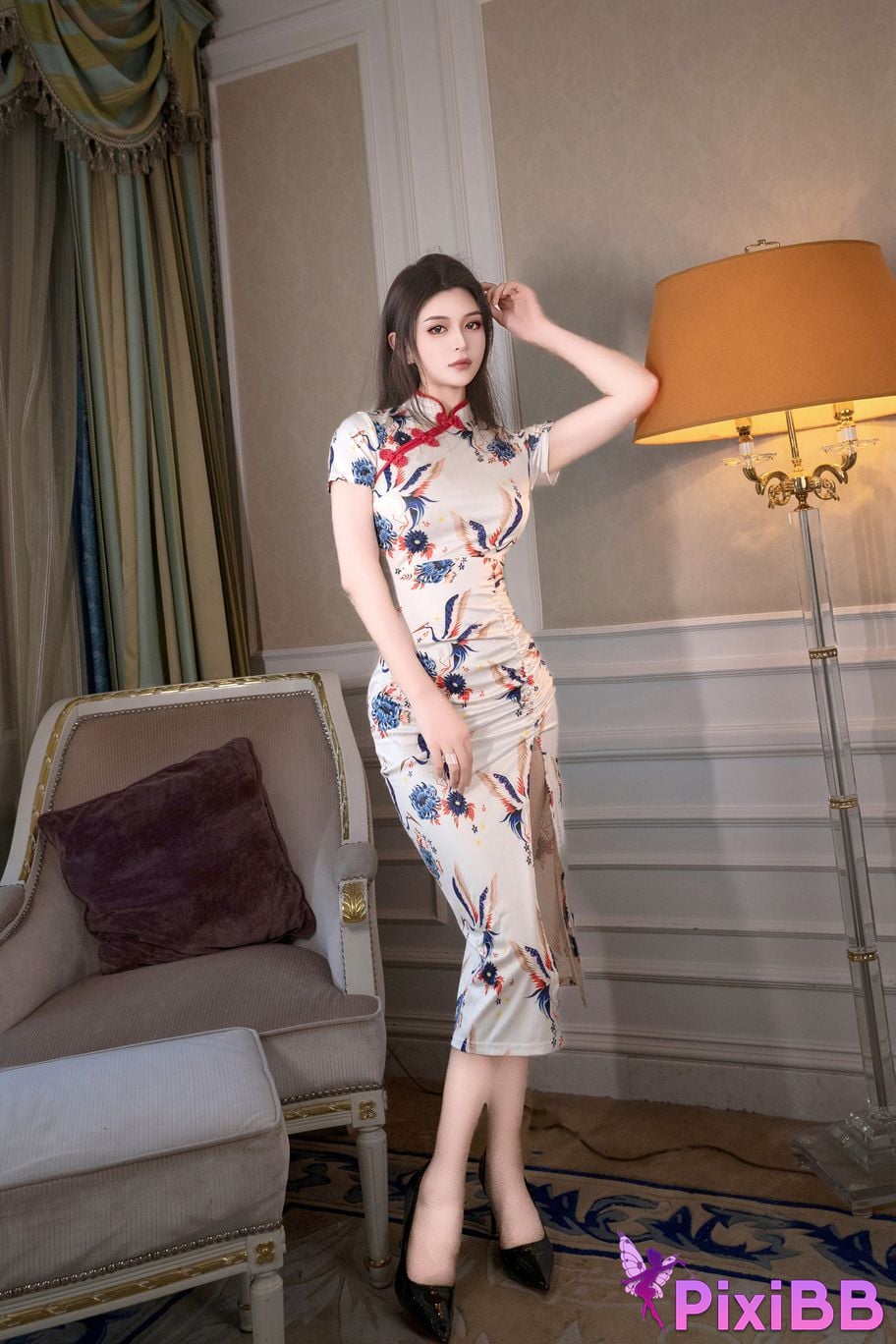 No watermark for in app purchases Canbao XIUREN model bundle PixiBB.COM 009