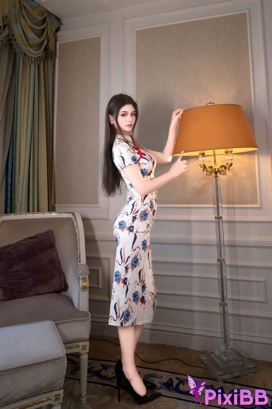 No watermark for in app purchases Canbao XIUREN model bundle PixiBB.COM 010