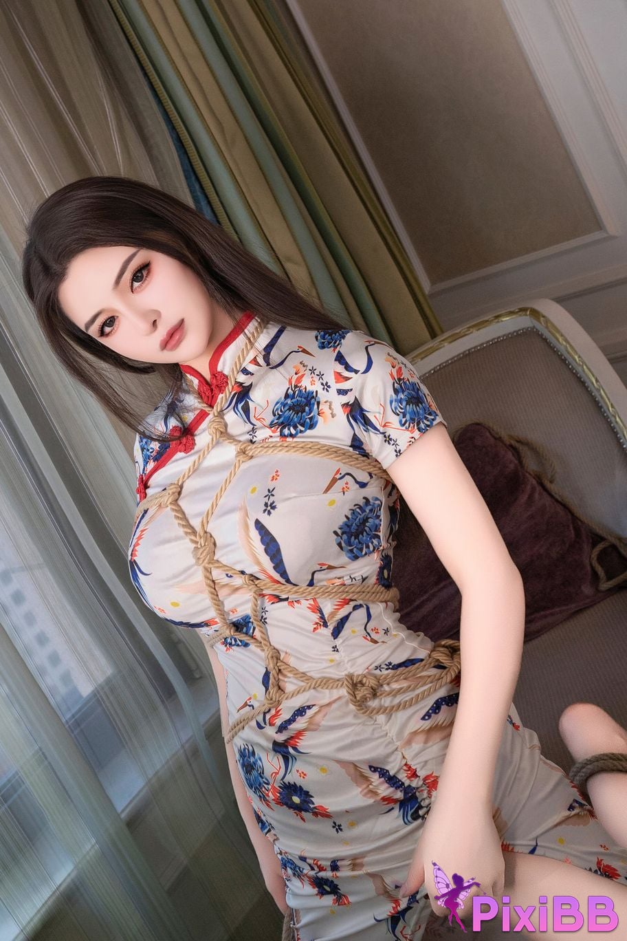 No watermark for in app purchases Canbao XIUREN model bundle PixiBB.COM 016