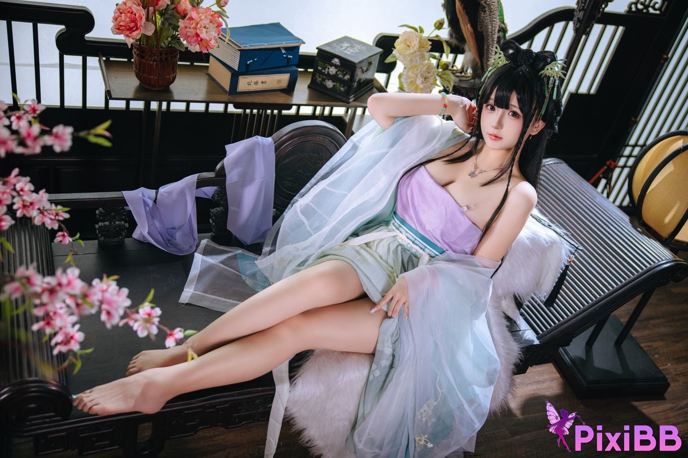 Cosplay Hinaga Senior Sister PixiBB.COM 046