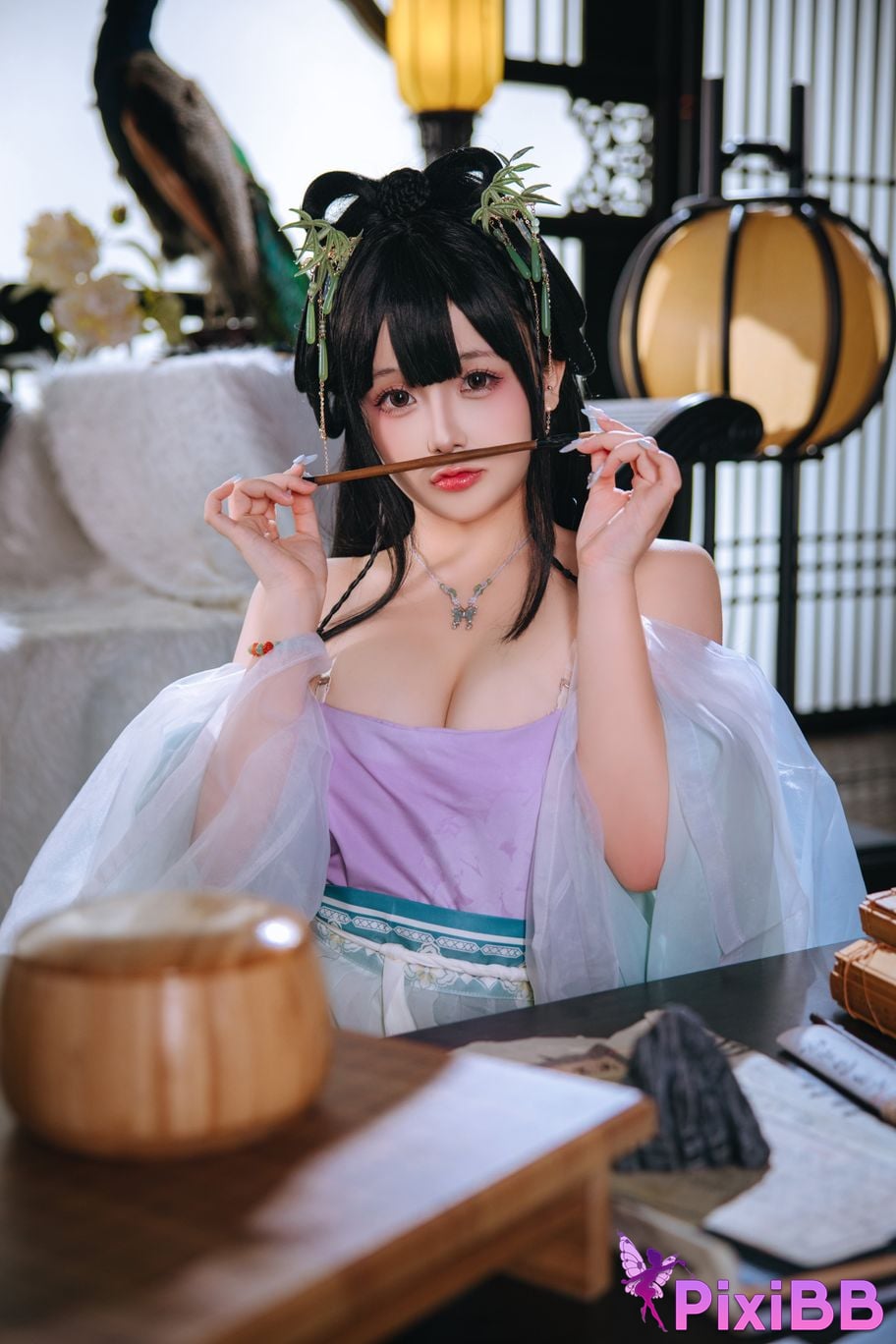 Cosplay Hinaga Senior Sister PixiBB.COM 057