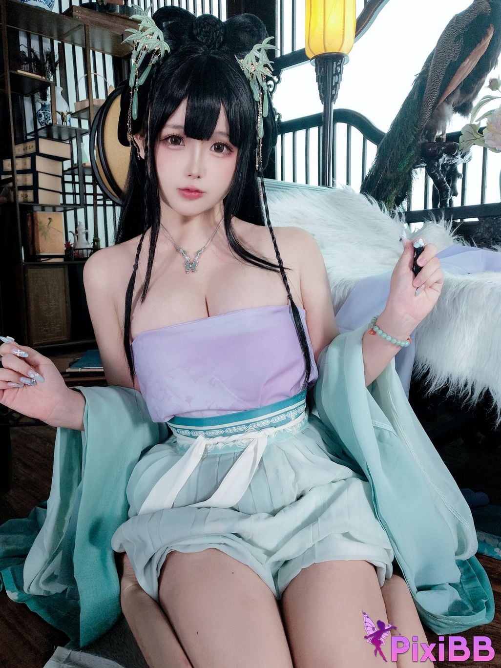 Cosplay Hinaga Senior Sister PixiBB.COM 061