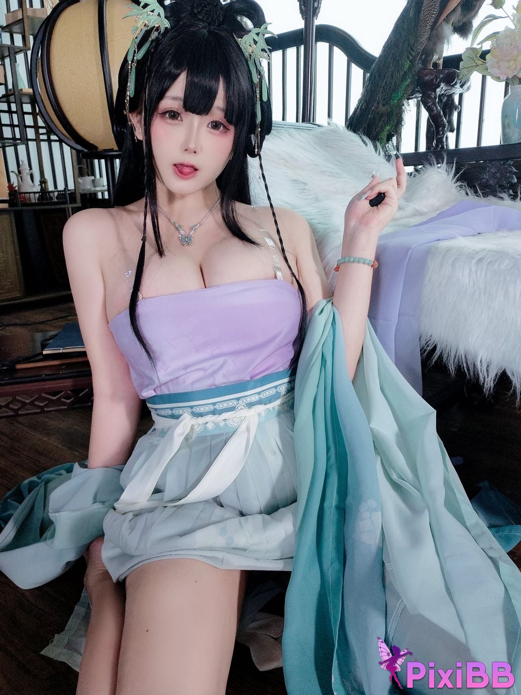 Cosplay Hinaga Senior Sister PixiBB.COM 064