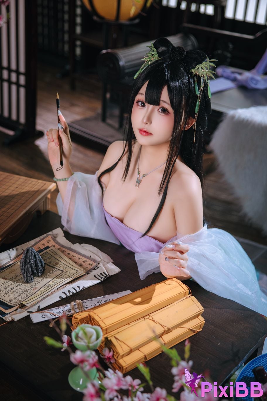 Cosplay Hinaga Senior Sister PixiBB.COM 068