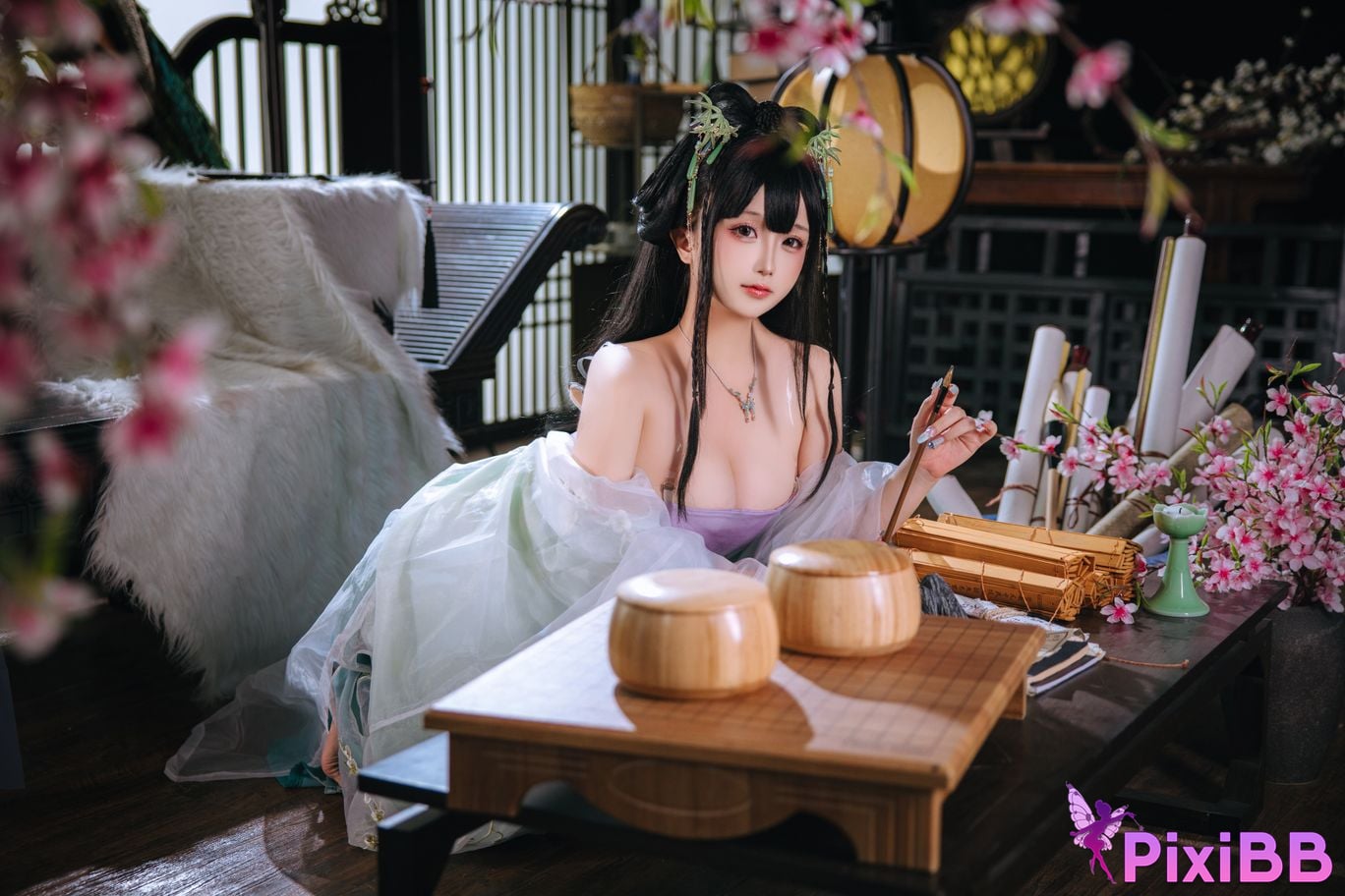 Cosplay Hinaga Senior Sister PixiBB.COM 079