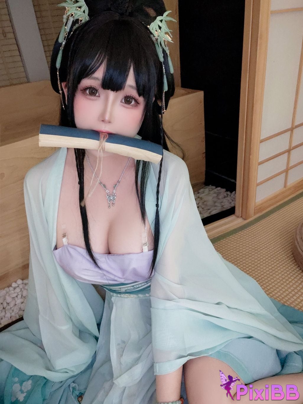 Cosplay Hinaga Senior Sister PixiBB.COM 082