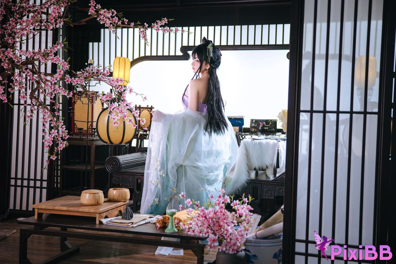 Cosplay Hinaga Senior Sister PixiBB.COM 087