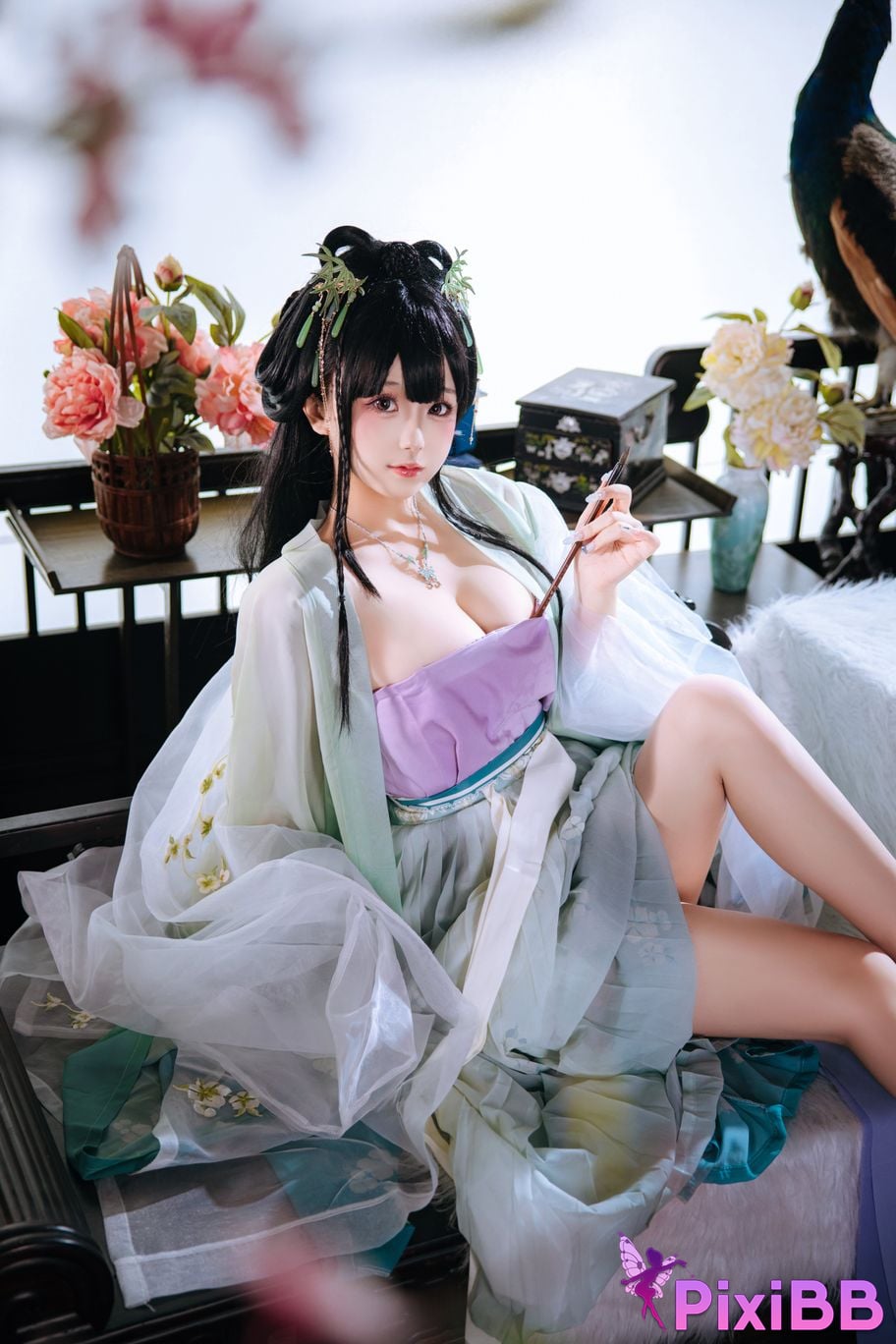 Cosplay Hinaga Senior Sister PixiBB.COM 096