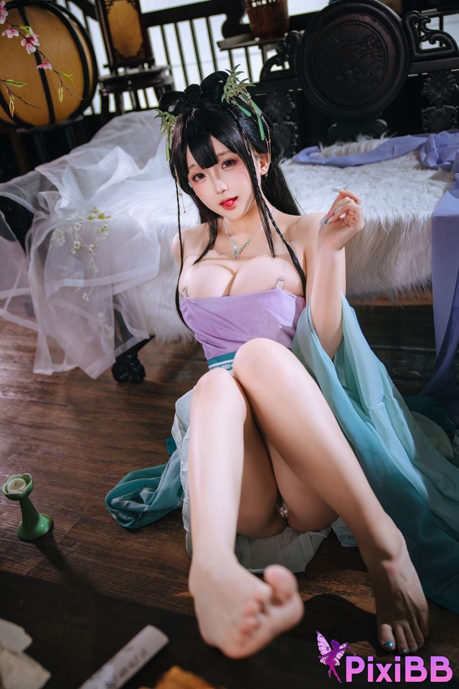 Cosplay Hinaga Senior Sister PixiBB.COM 097