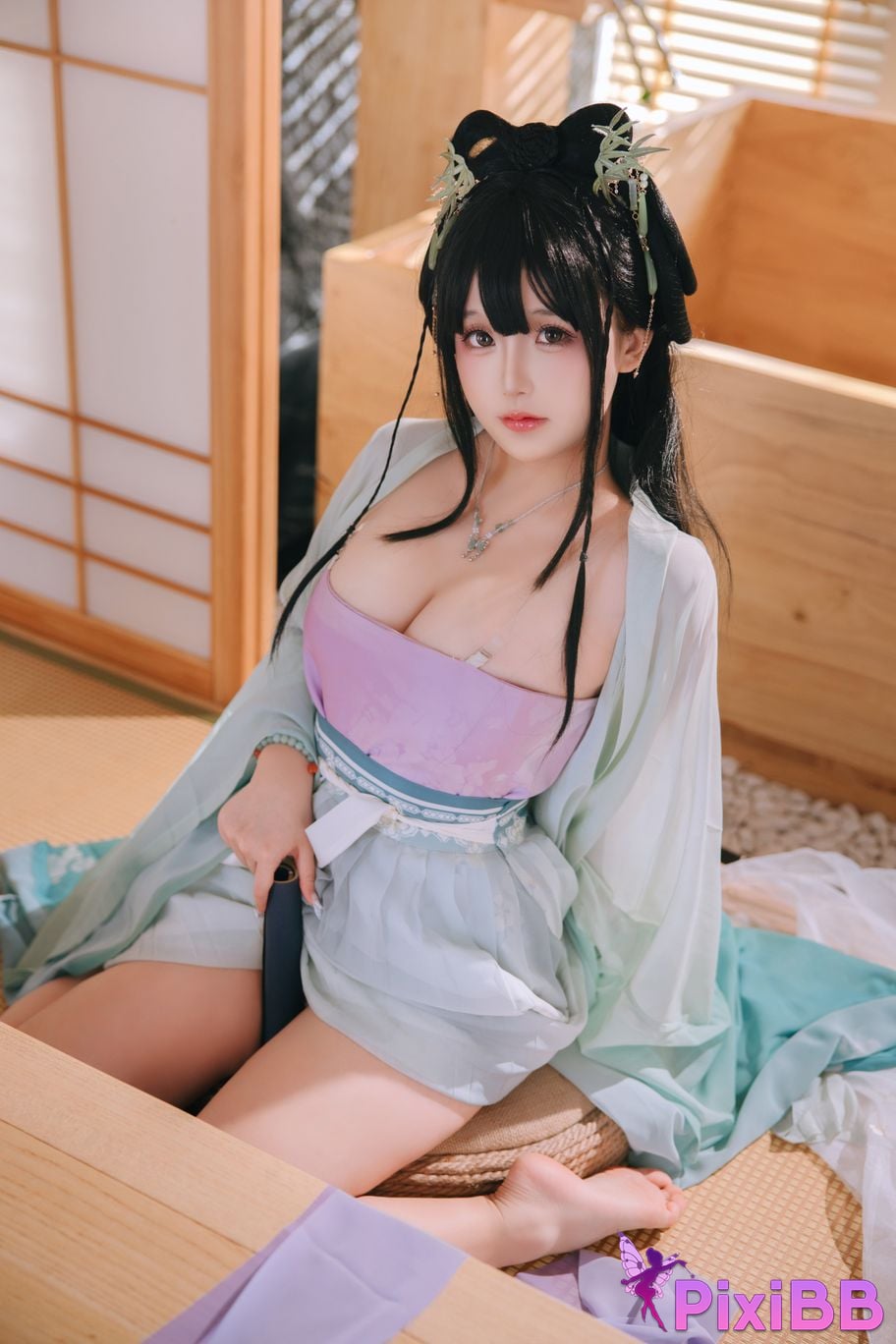 Cosplay Hinaga Senior Sister PixiBB.COM 106