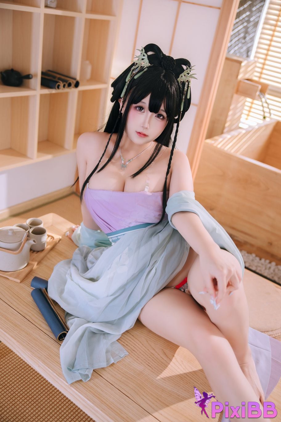 Cosplay Hinaga Senior Sister PixiBB.COM 111