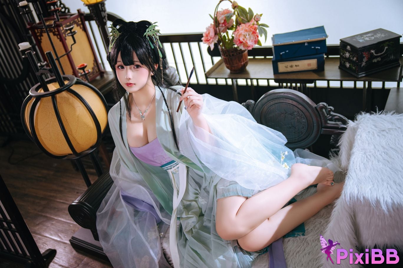 Cosplay Hinaga Senior Sister PixiBB.COM 118