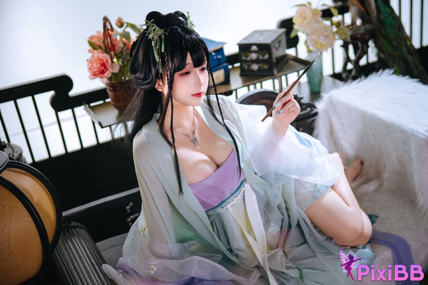 Cosplay Hinaga Senior Sister PixiBB.COM 129