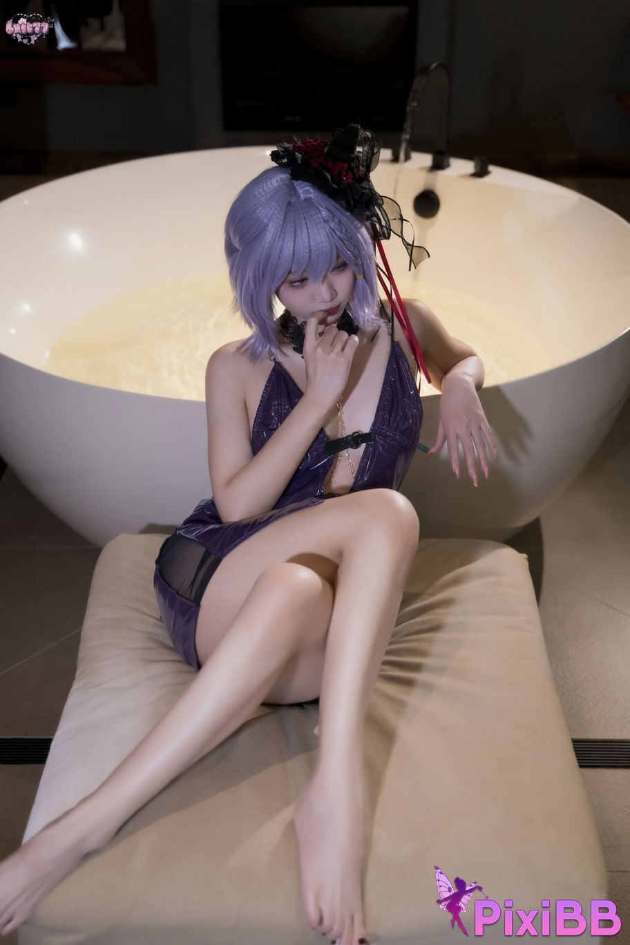 Cosplayer Qiqi be good Witch Contract PixiBB.COM 001