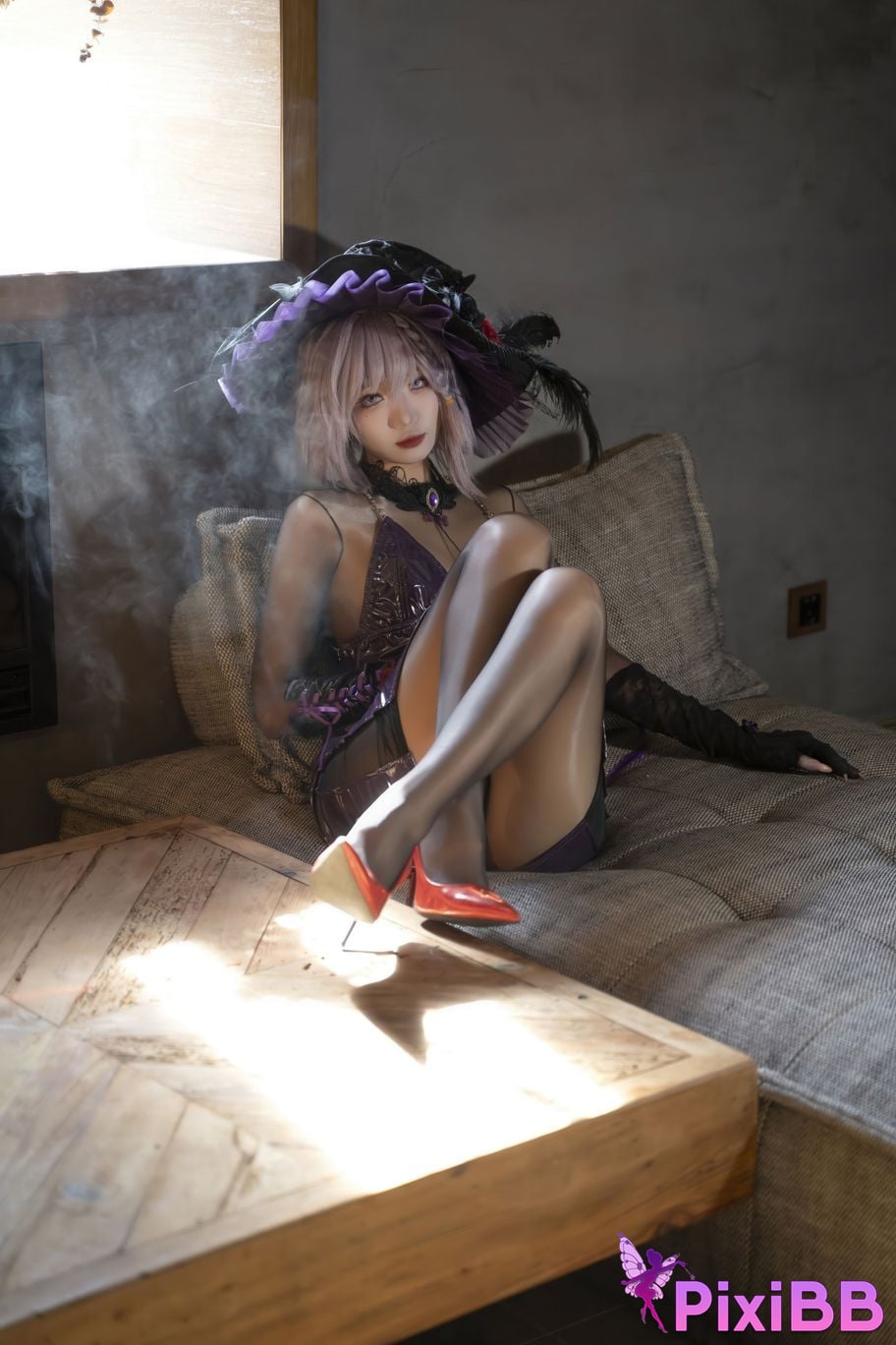 Cosplayer Qiqi be good Witch Contract PixiBB.COM 079
