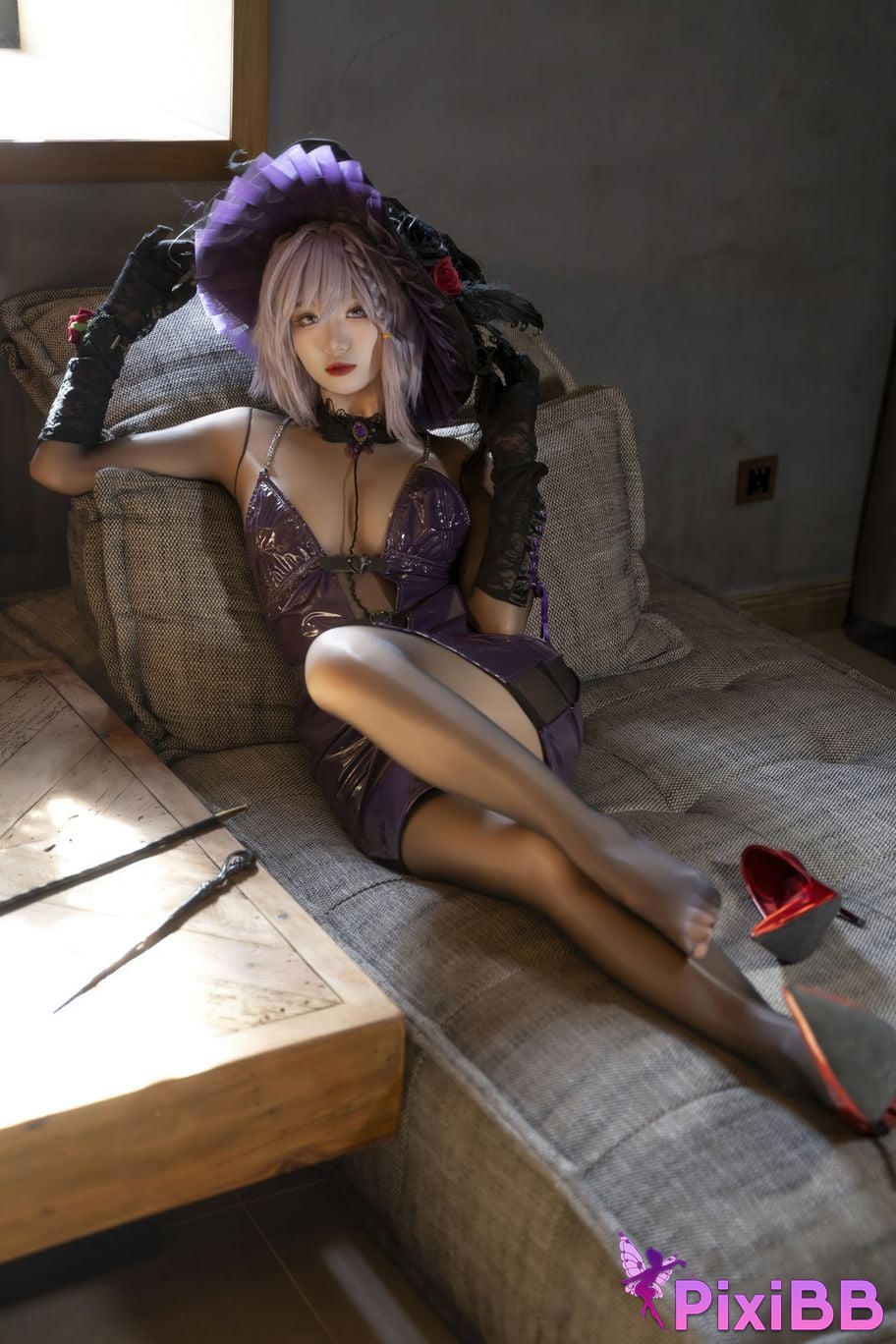 Cosplayer Qiqi be good Witch Contract PixiBB.COM 097