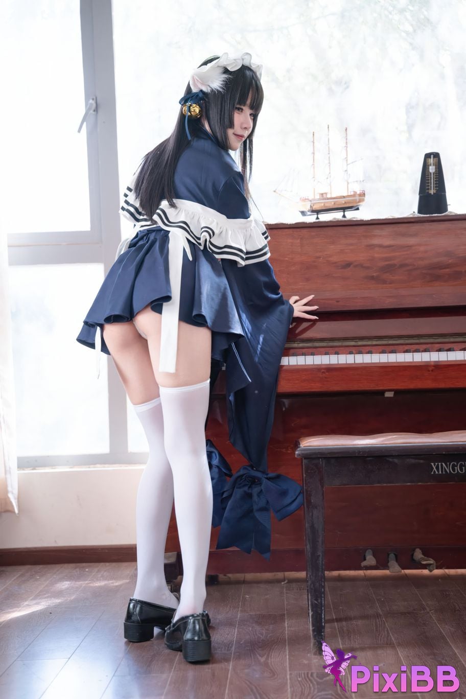 Cosplayer Nagi Shimizu cat body engineering PixiBB.COM 024