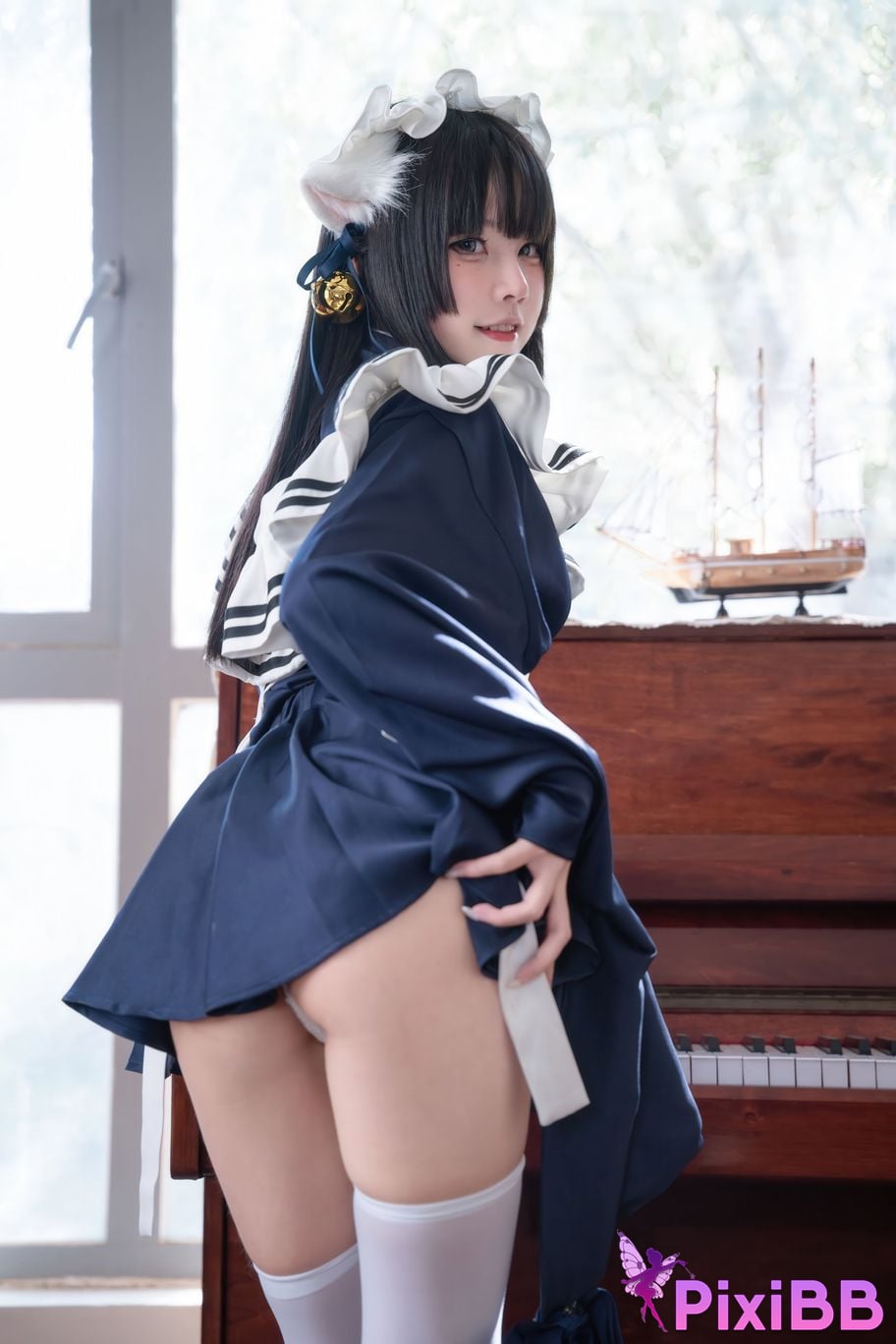 Cosplayer Nagi Shimizu cat body engineering PixiBB.COM 026