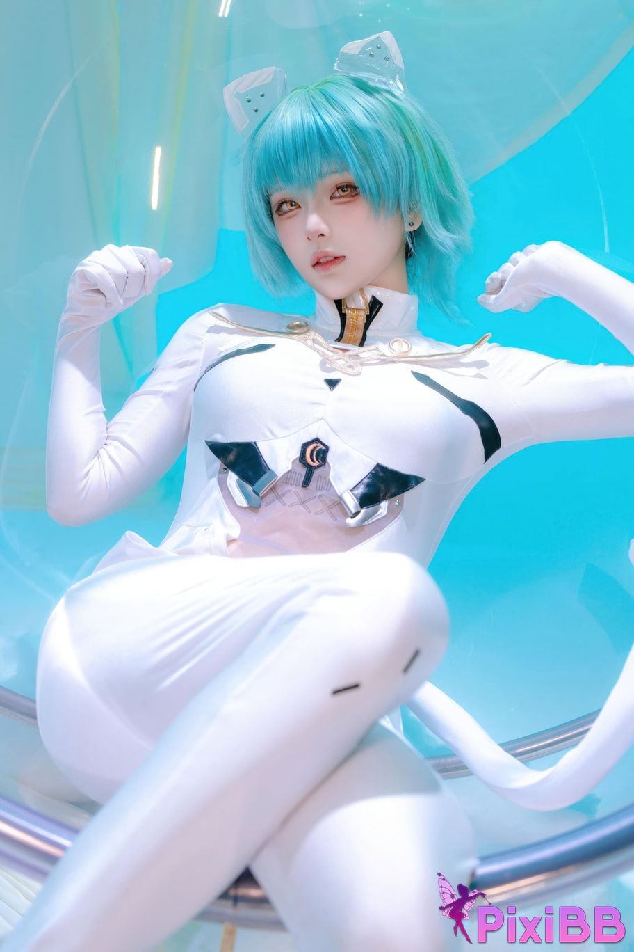 Cosplayer Island fish azur lane Nakhimov admiral PixiBB.COM 008