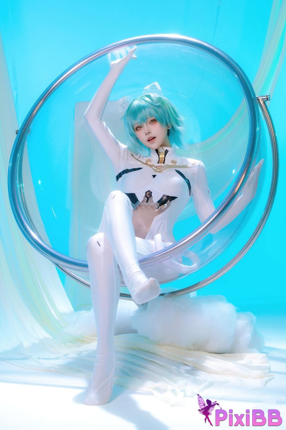 Cosplayer Island fish azur lane Nakhimov admiral PixiBB.COM 012