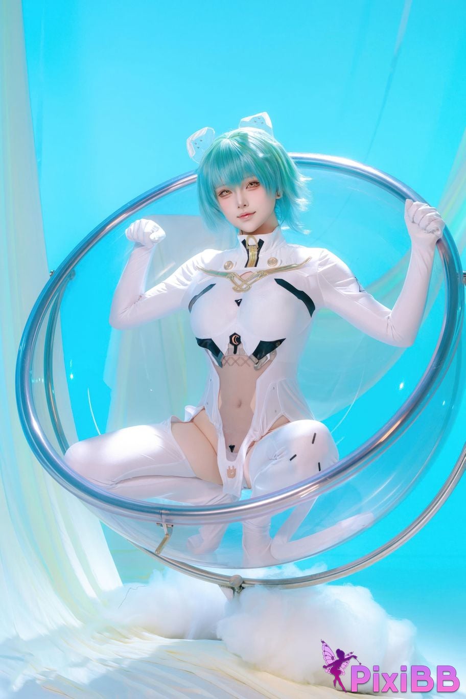 Cosplayer Island fish azur lane Nakhimov admiral PixiBB.COM 014