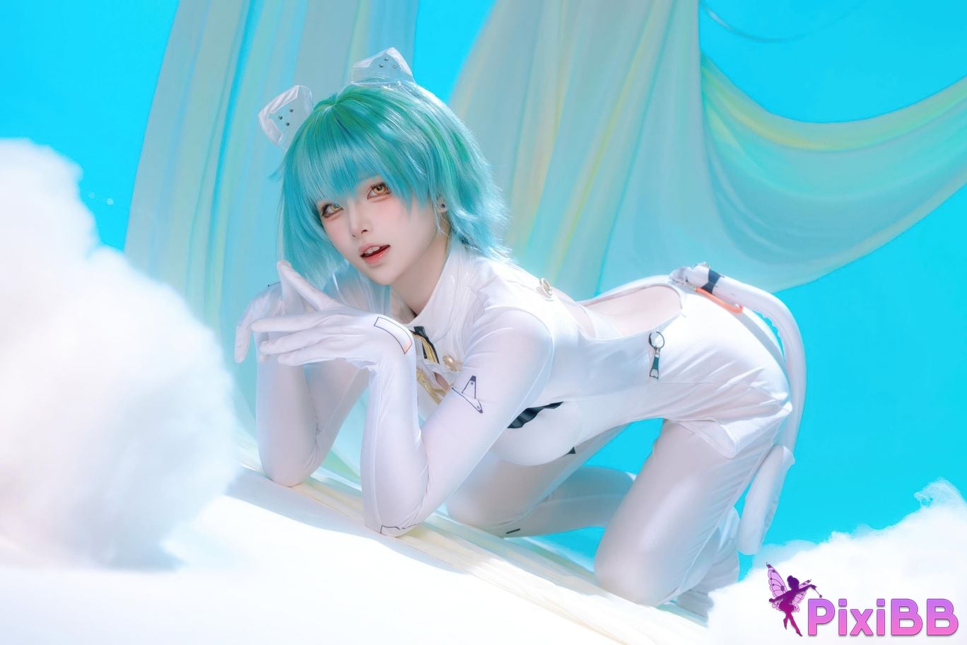 Cosplayer Island fish azur lane Nakhimov admiral PixiBB.COM 024