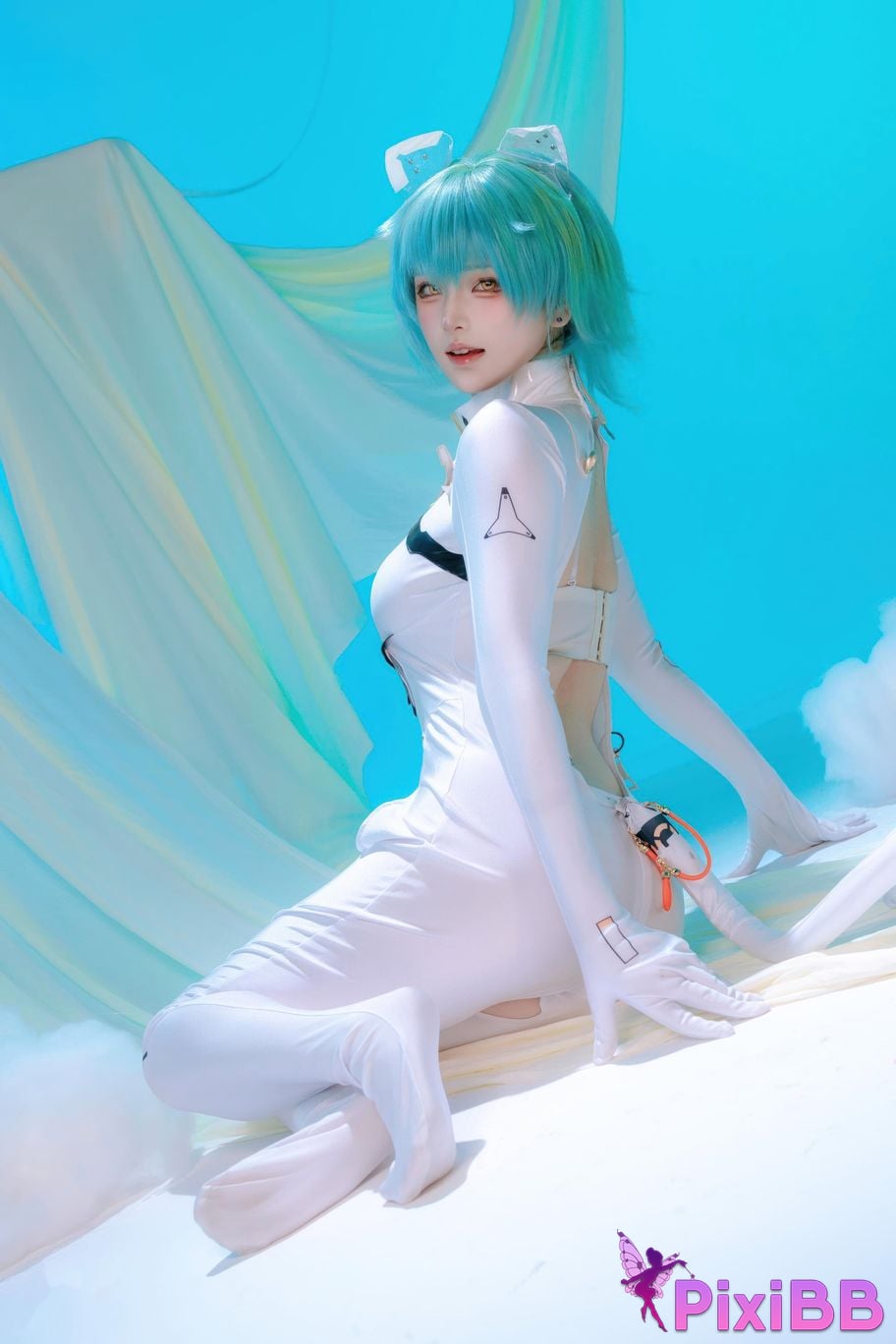 Cosplayer Island fish azur lane Nakhimov admiral PixiBB.COM 030