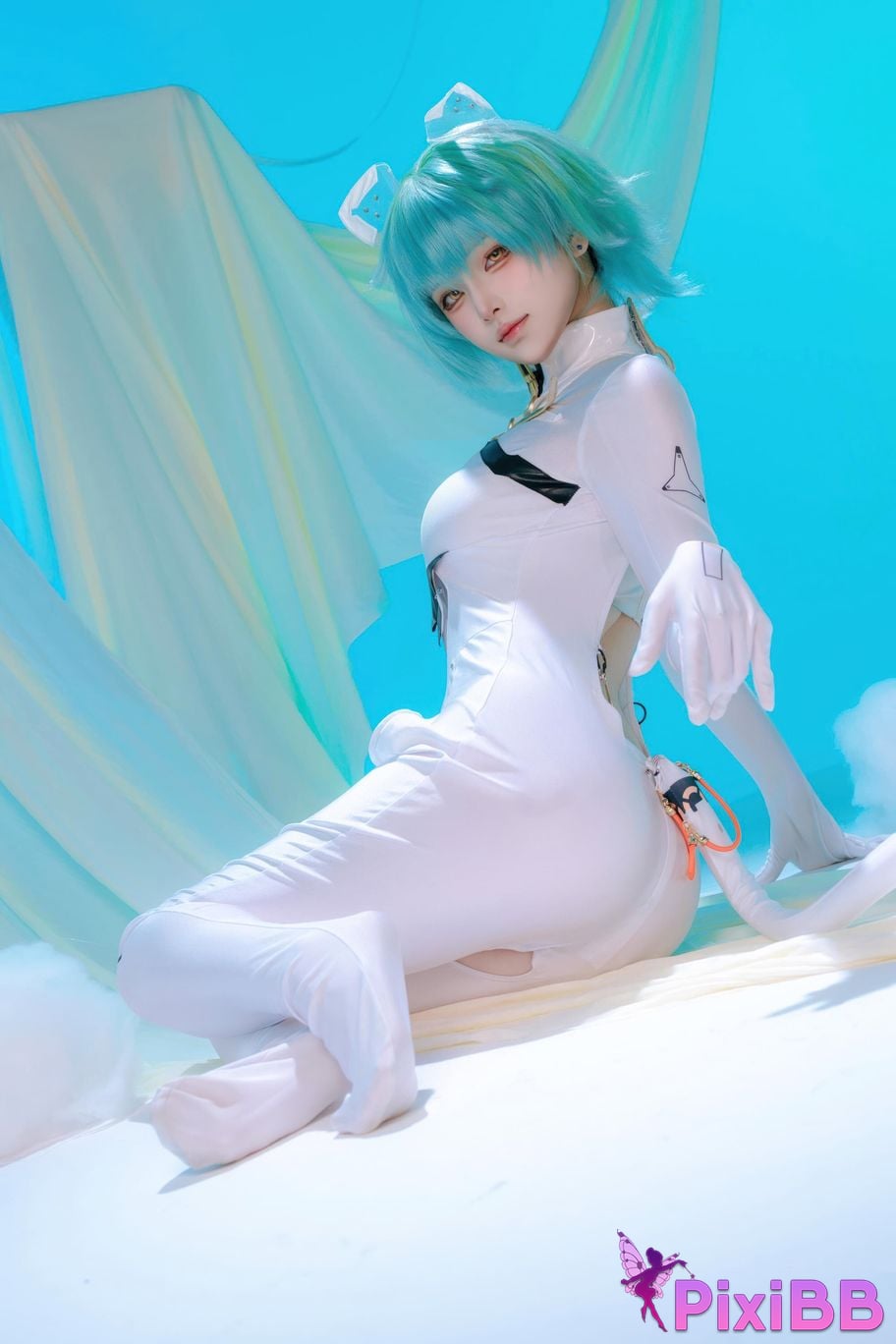 Cosplayer Island fish azur lane Nakhimov admiral PixiBB.COM 031